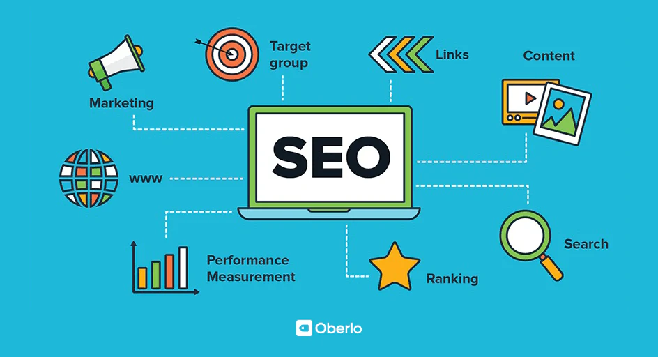 SEO Image with info graphics